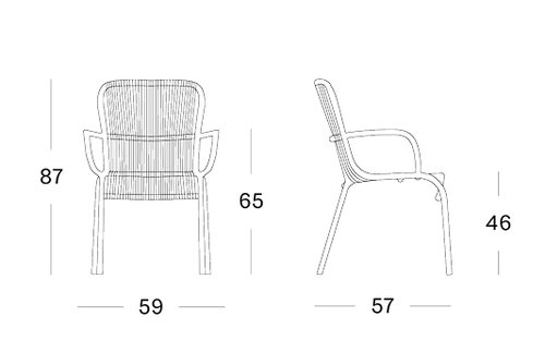 Loop dining chair