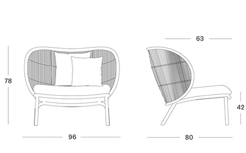 Kodo lounge chair