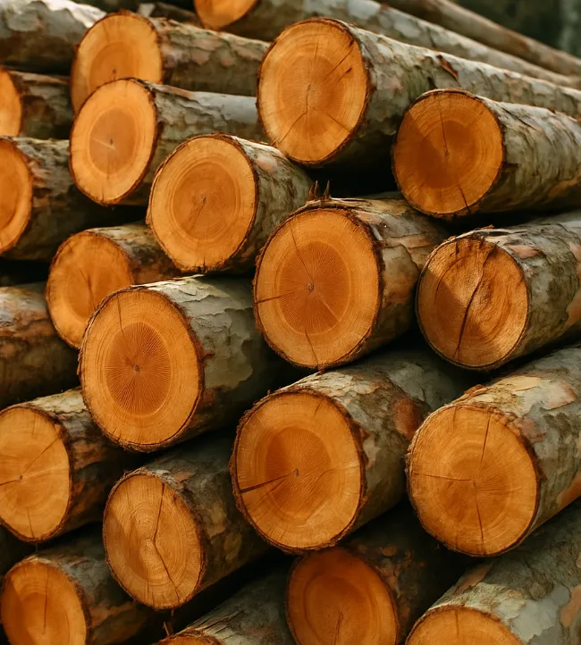 Eucalyptus logs