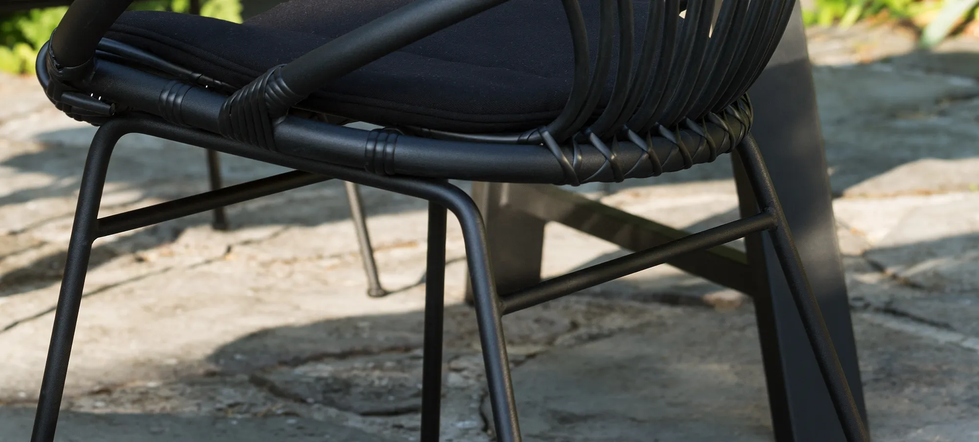 Roxanne Dining Chair in Black by Vincent Sheppard