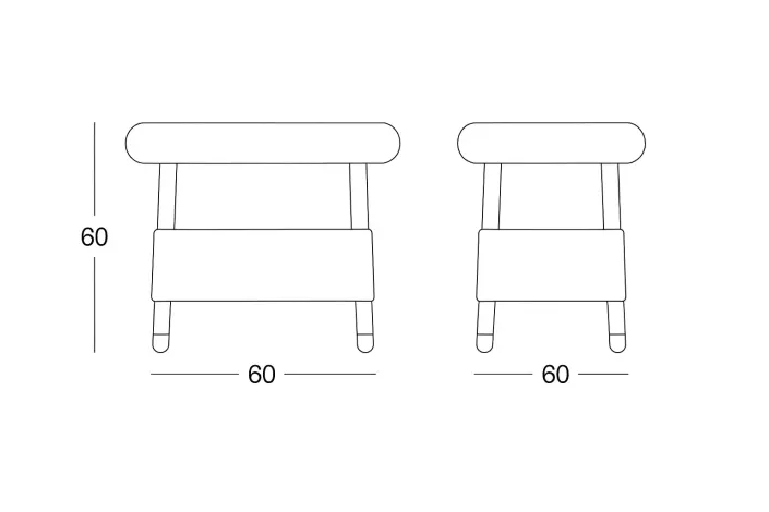Vincent Sheppard Riviera Side Table Dimensions