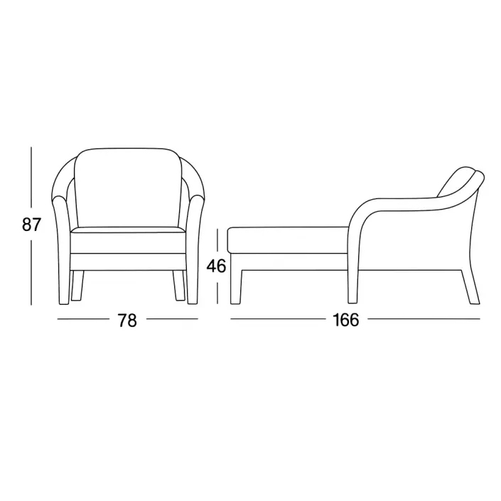 Vincent Sheppard Riviera Daybed Dimensions