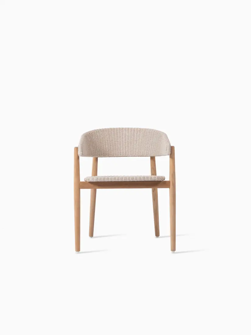 vincent-sheppard-mona-dining-chair-untreated-teak-old-lace-front-f9