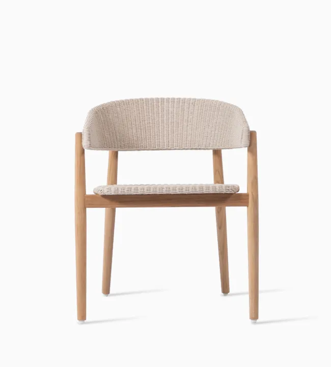 vincent-sheppard-mona-dining-chair-untreated-teak-old-lace-front-f9