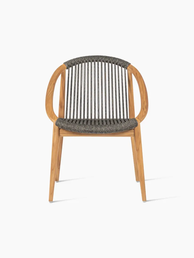 vincent-sheppard-frida-dining-chair-untreated-teak-anthracite-front-f9