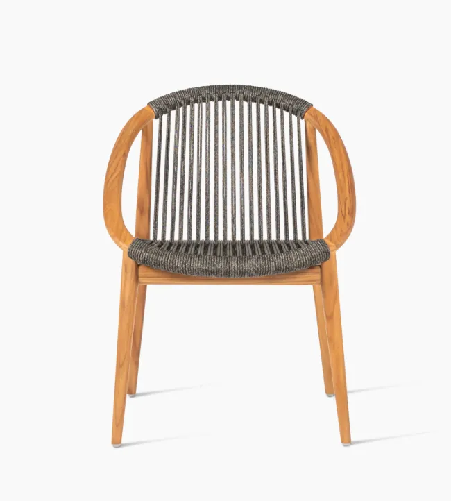 vincent-sheppard-frida-dining-chair-untreated-teak-anthracite-front-f9