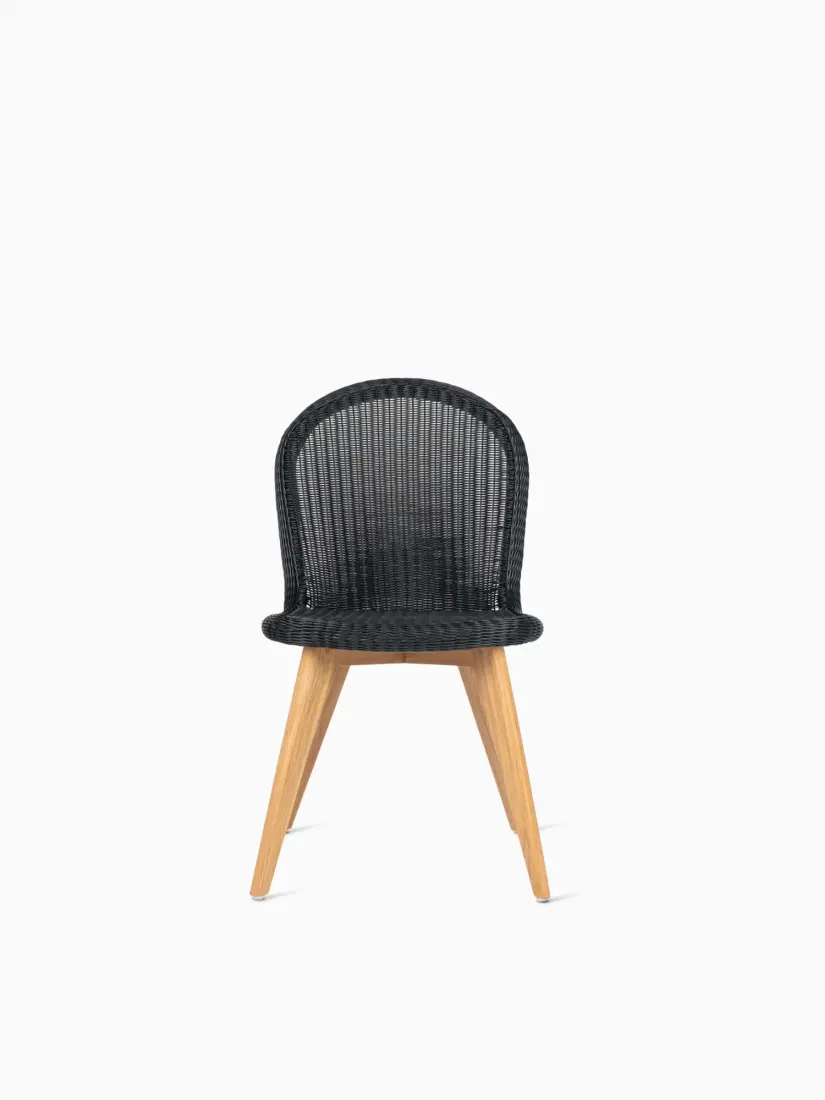 vincent-sheppard-damien-dining-chair-teak-base-black-front-f9