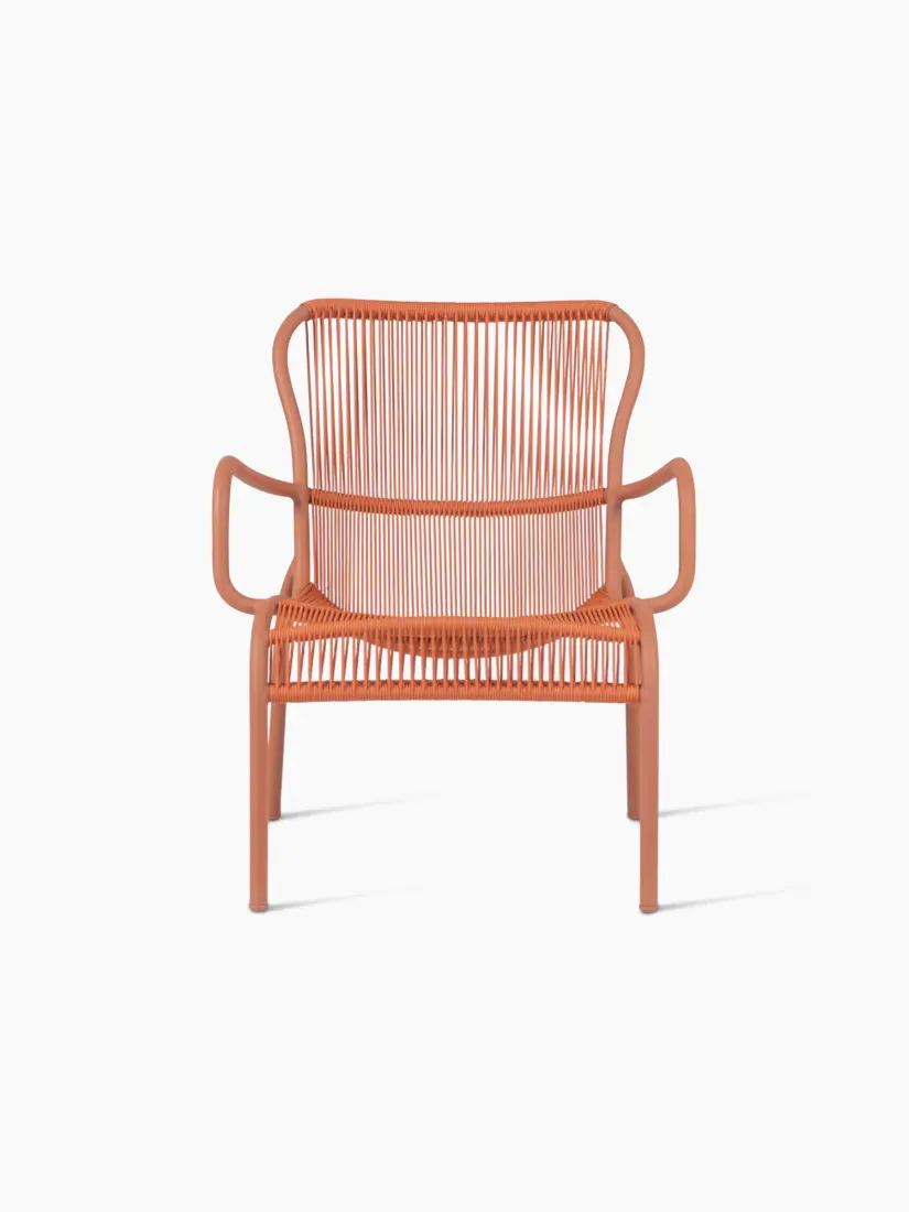 vincent-sheppard-loop-lounge-chair-terracotta-front-f9