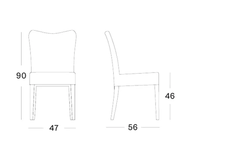 MelissaDiningChair_DIMENSIONS_72DPI