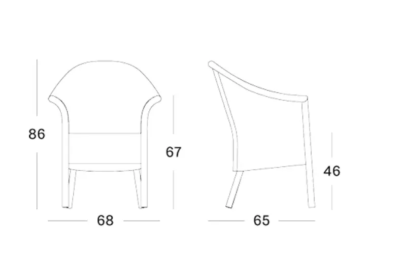 VictorDiningArmchair_DIMENSIONS_72DPI