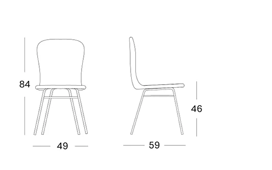 YannDiningChairSteelABase_DIMENSIONS_72DPI