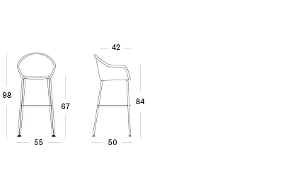 AvrilCounterStoolSteelABase_dimensions-400x250