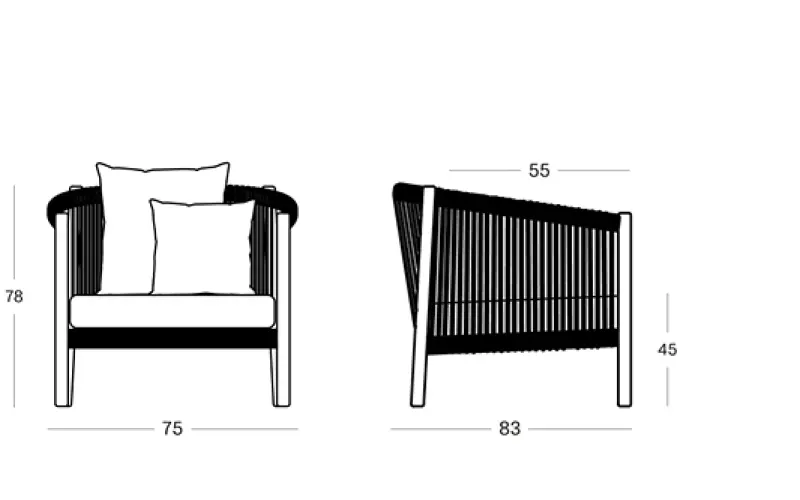 LentoLoungeChair_dimensions