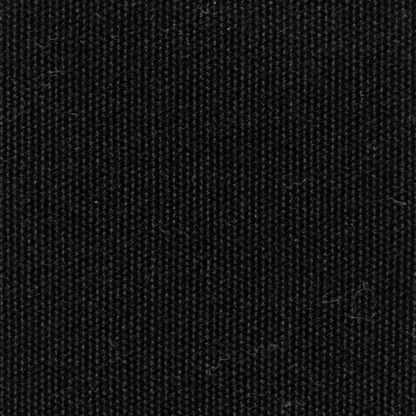 Arashi Black – Dense black fabric with a tight weave, matte finish, and faint fiber details visible on close inspection.
