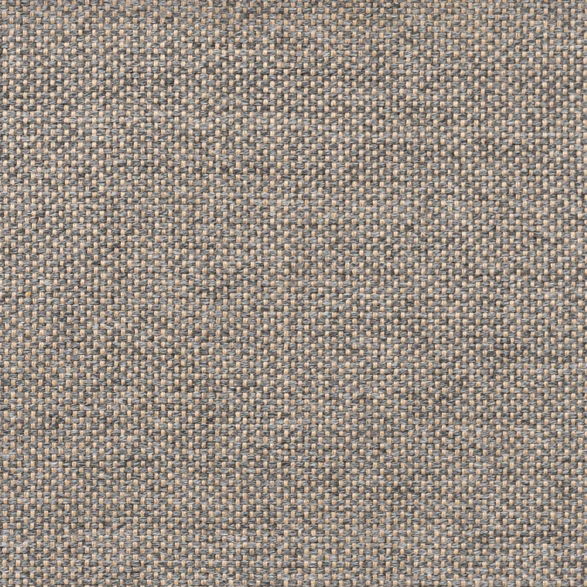 Carbon Beige – Beige and grey basketweave fabric with a coarse texture and interlocking thread pattern.