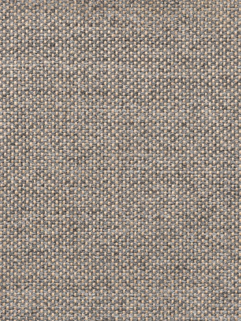Carbon Beige – Beige and grey basketweave fabric with a coarse texture and interlocking thread pattern.
